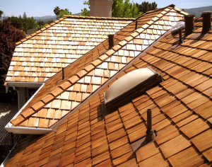 Shake roofing 