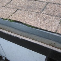 gutter wing too high