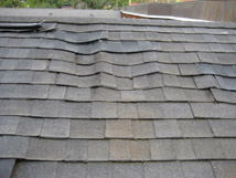 inadequate ventilation caused dry rot in this Menlo Park roof