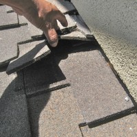 no hem in step flashing or mastic