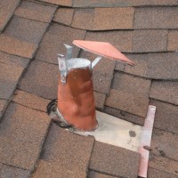 vent cap rusted out, damaged, missing