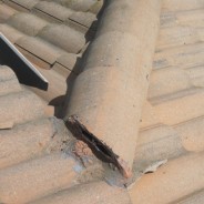 Roof Open At Hip and Field Tile Intersection